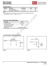 IS61LF6436A-8.5TQI Datasheet Page 8