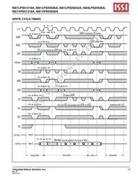 IS61LPS25636A-200B2I-TR Datasheet Page 19