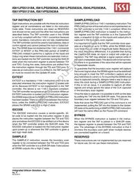 IS61LPS25636A-200B2I-TR Datasheet Page 23