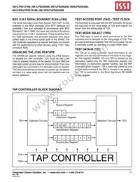 IS61LPS51218B-200TQLI-TR Datasheet Page 21