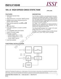 IS61LV10248-10T-TR Datasheet Cover