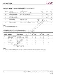 IS61LV10248-10T-TR Datasheet Page 4