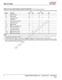 IS61LV10248-10T-TR Datasheet Page 8