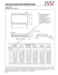 IS61LV10248-10T-TR Datasheet Page 16