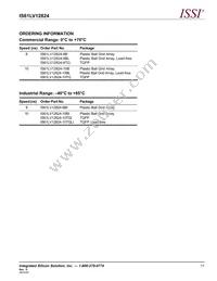 IS61LV12824-8BL-TR Datasheet Page 11