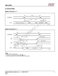 IS61LV256-15TL Datasheet Page 5