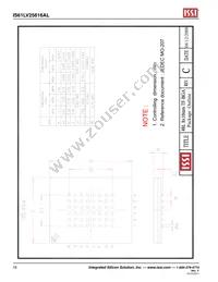 IS61LV25616AL-10T-TR Datasheet Page 16