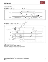 IS61LV2568L-10T Datasheet Page 7