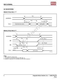 IS61LV256AL-10TLI-TR Datasheet Page 6