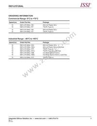 IS61LV5128AL-10T-TR Datasheet Page 9