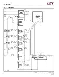 IS61LV632A-6TQI-TR Datasheet Page 2