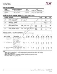 IS61LV632A-6TQI-TR Datasheet Page 6