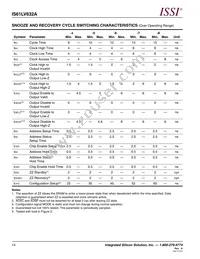 IS61LV632A-6TQI-TR Datasheet Page 14