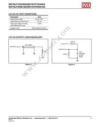 IS61NLF102436A-7.5TQLI-TR Datasheet Page 9