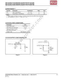 IS61NLF102436B-6.5TQLI Datasheet Page 15