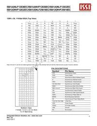 IS61NLF25618EC-7.5TQLI Datasheet Page 6