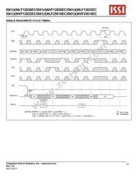 IS61NLF25618EC-7.5TQLI Datasheet Page 22