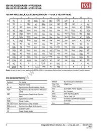 IS61NLF25636A-7.5B2I-TR Datasheet Page 6