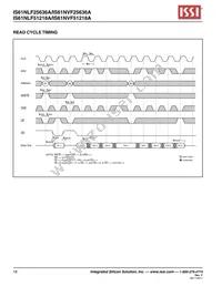 IS61NLF25636A-7.5B2I-TR Datasheet Page 18