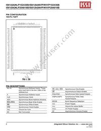 IS61NLP204818B-250B3L Datasheet Page 8