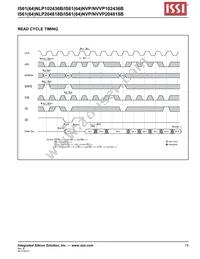 IS61NLP204818B-250B3L Datasheet Page 19