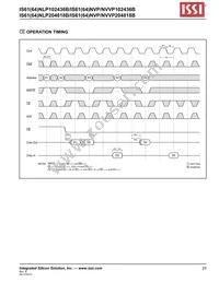 IS61NLP204818B-250B3L Datasheet Page 23