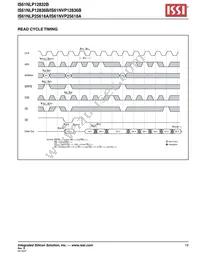 IS61NLP25618A-200B3I-TR Datasheet Page 19