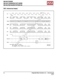 IS61NLP25618A-200B3I-TR Datasheet Page 22