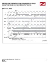 IS61NVF51236B-6.5TQL Datasheet Page 20