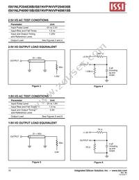 IS61NVP204836B-166TQLI Datasheet Page 16