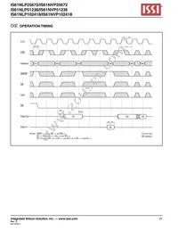 IS61NVP51236-250B3I Datasheet Page 21