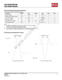 IS61QDB22M18A-250M3LI Datasheet Page 13