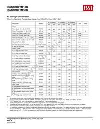 IS61QDB22M18A-250M3LI Datasheet Page 17