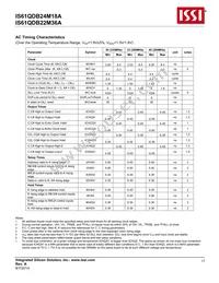 IS61QDB24M18A-250B4LI Datasheet Page 17