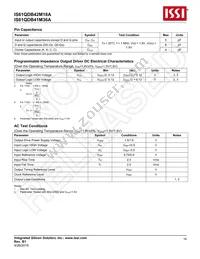 IS61QDB42M18A-333M3LI Datasheet Page 16