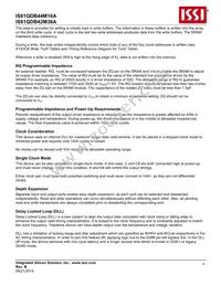 IS61QDB44M18A-300M3L Datasheet Page 5