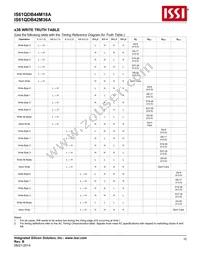 IS61QDB44M18A-300M3L Datasheet Page 12