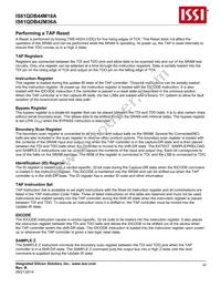 IS61QDB44M18A-300M3L Datasheet Page 22