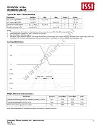 IS61QDB451236A-250M3L Datasheet Page 15