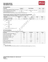 IS61QDB451236A-250M3L Datasheet Page 16