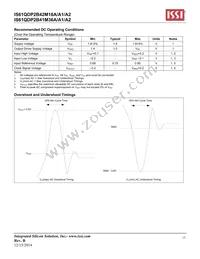 IS61QDP2B42M18A-400M3L Datasheet Page 15