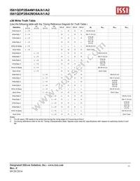 IS61QDP2B44M18A-400M3L Datasheet Page 13