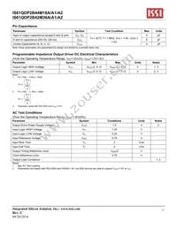 IS61QDP2B44M18A-400M3L Datasheet Page 17