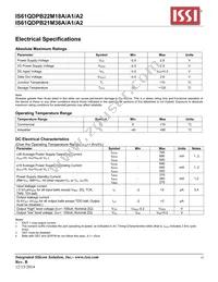 IS61QDPB22M18A-333M3L Datasheet Page 15