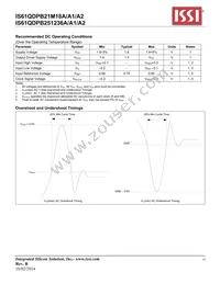 IS61QDPB251236A-333M3L Datasheet Page 15