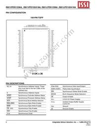 IS61VPD51236A-250B3I Datasheet Page 6