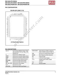 IS61VPS25618A-200B3I-TR Datasheet Page 9