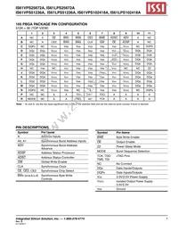 IS61VPS51236A-250B3I Datasheet Page 7