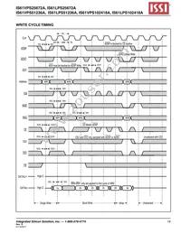 IS61VPS51236A-250B3I Datasheet Page 19