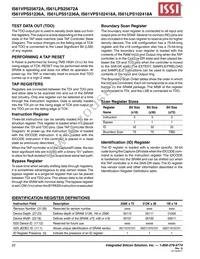 IS61VPS51236A-250B3I Datasheet Page 22